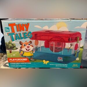 All Living Things Tiny Tales Playground Connectable Hamster Home Habitat.